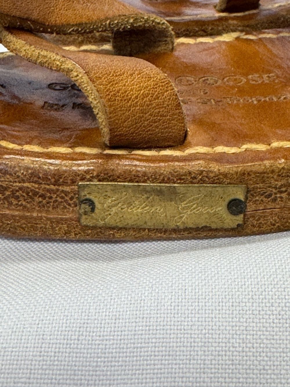 Golden Goose K Jacques St. Tropez Caramel Brown Sandal Size 7/38 - Picture 14 of 14